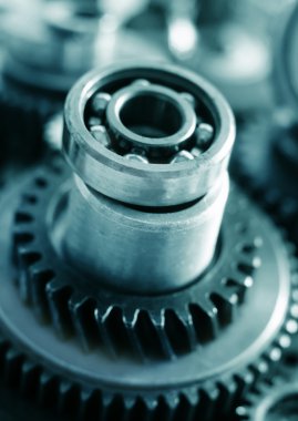 Arka plan üzerinde mekanik kilitler