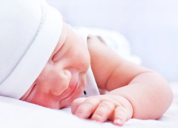 Newborn baby girl — Stock Photo, Image