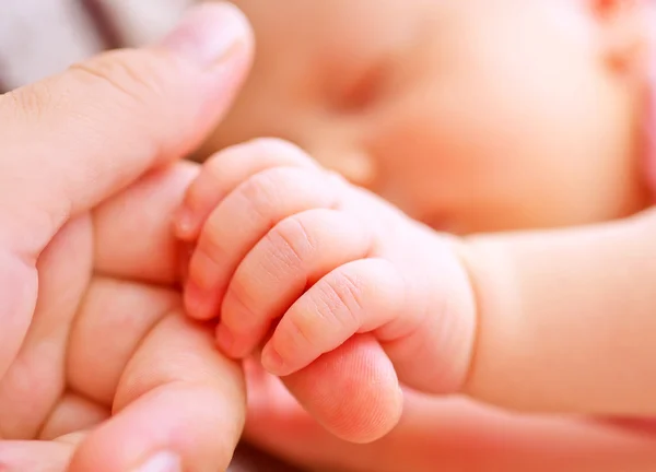 Newborn baby girl — Stock Photo, Image