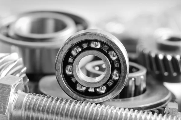 Nuts,bolts and gears — Stock Photo, Image