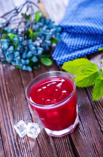 Bebida de arándanos en vaso —  Fotos de Stock