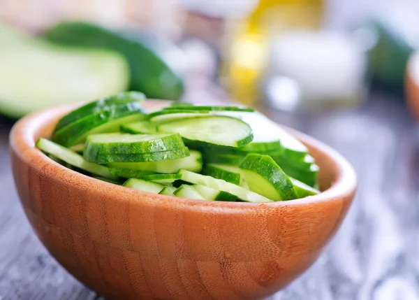 Здоровий огірка салат — стокове фото