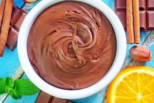 Delicious chocolate dessert — Stock Photo, Image