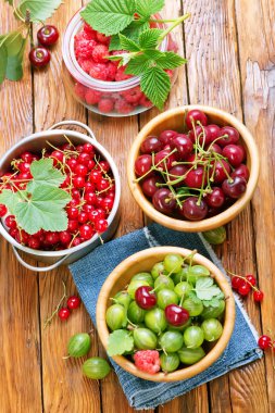 Kase taze olgun çilek