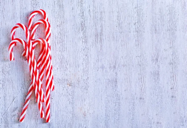 Sweet candy canes — Stock Photo, Image