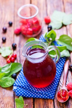 Çilek ile taze Komposto