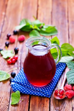 Çilek ile taze Komposto