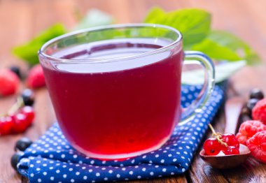 Çilek ile taze Komposto