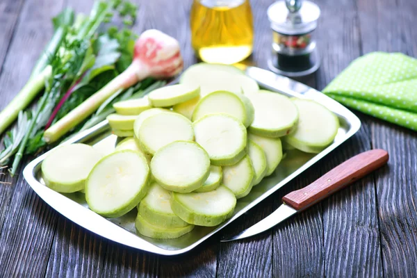 Raw marrow with spices — Stock Photo, Image