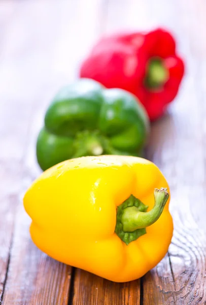 Colorful paprika peppers — Stock Photo, Image