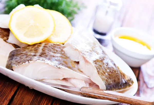 Fischfilet mit Haut — Stockfoto