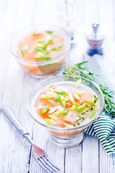 Jellied meat bowls — Stock Photo, Image