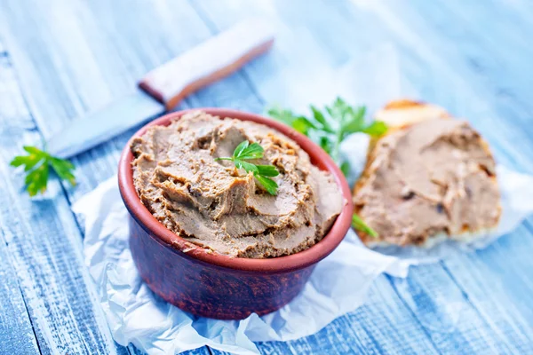 Liver pate — Stock Photo, Image