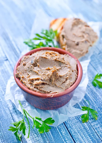 Liver pate — Stock Photo, Image