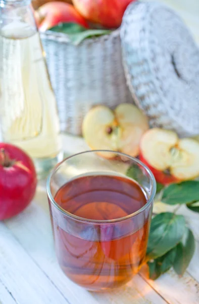 Jugo de manzana — Foto de Stock