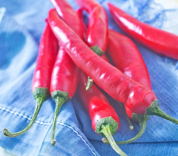 Chilli papričky — Stock fotografie