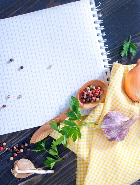 Espacio para la receta — Foto de Stock