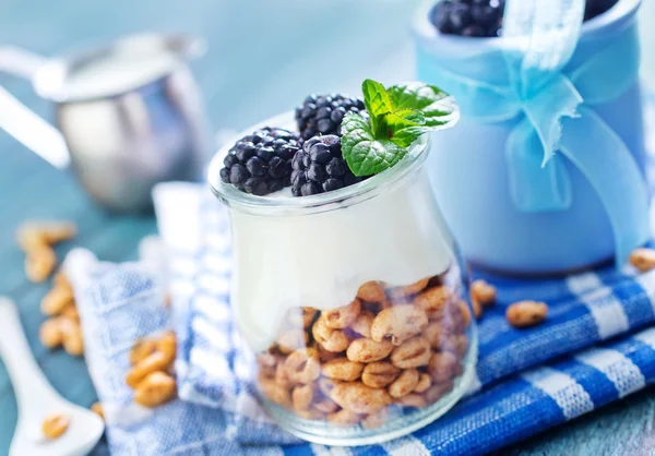 Colazione con muesli — Foto Stock