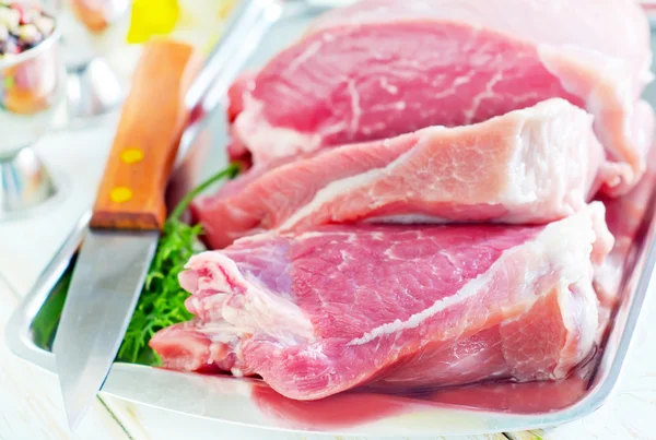 Rohes Fleisch — Stockfoto