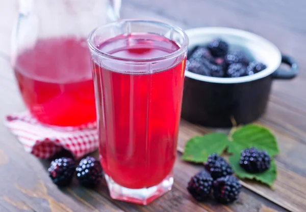Blackberry juice — Stock Photo, Image