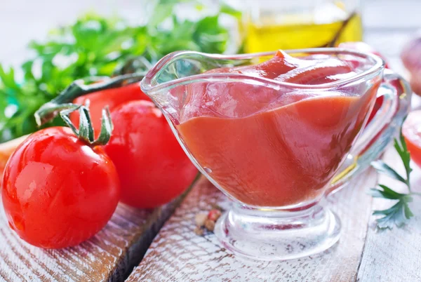 Tomatensoße — Stockfoto