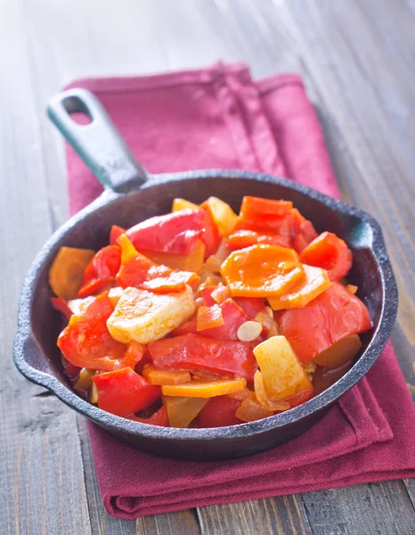 Hortalizas fritas — Foto de Stock