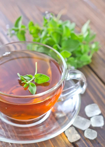 Fresh tea in cup — Stock Photo, Image