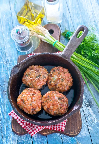 Homemade Cutlets — Stock Photo, Image