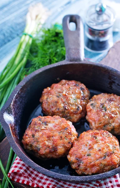 Homemade Cutlets — Stock Photo, Image