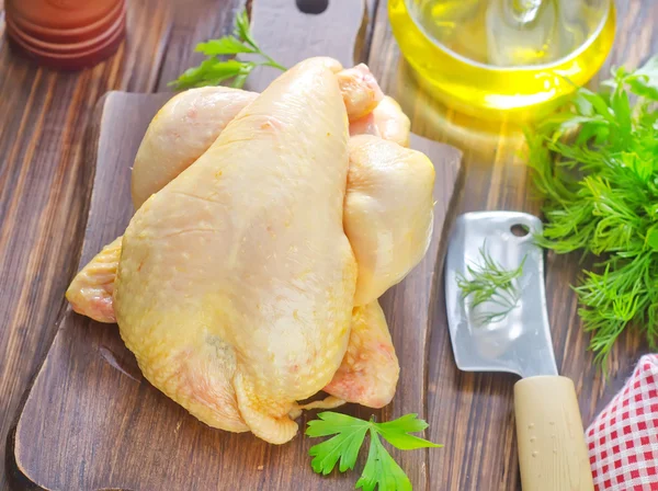 Frango cru — Fotografia de Stock