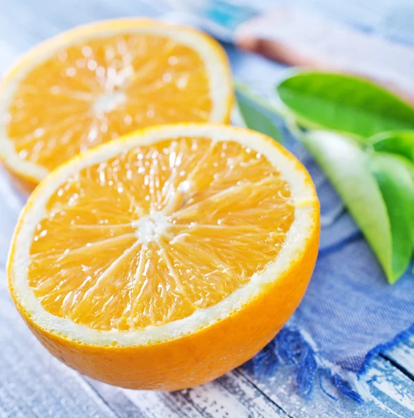 Cortar naranja — Foto de Stock