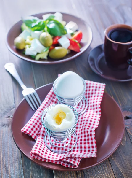 Café da manhã com ovos — Fotografia de Stock