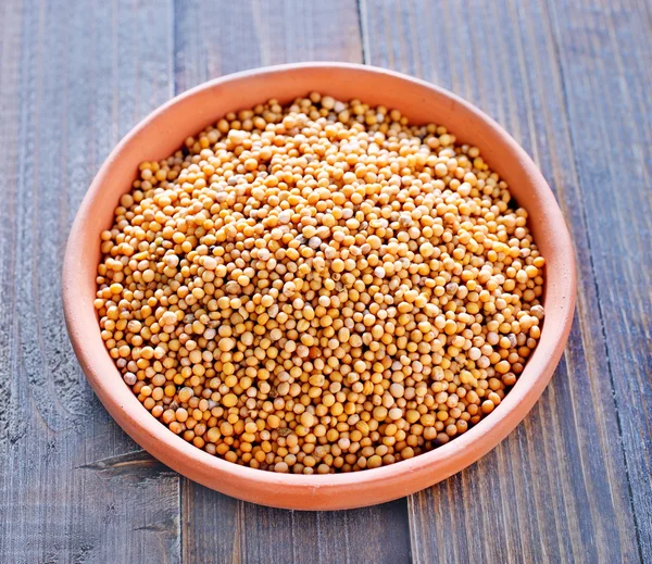 Mustard grain — Stock Photo, Image