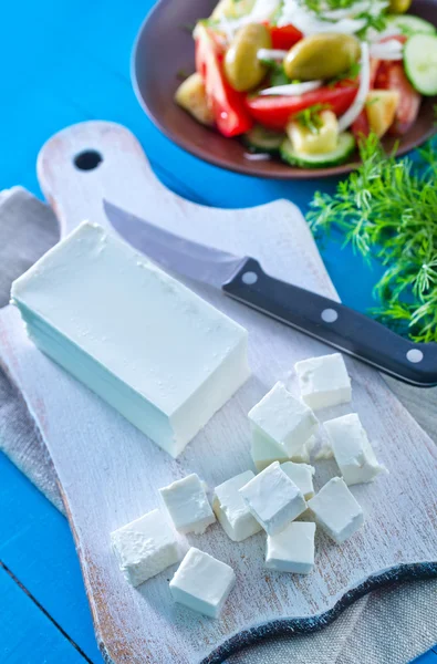 Brânză feta — Fotografie, imagine de stoc