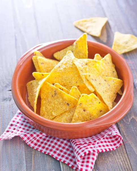 Comida Nachos — Fotografia de Stock