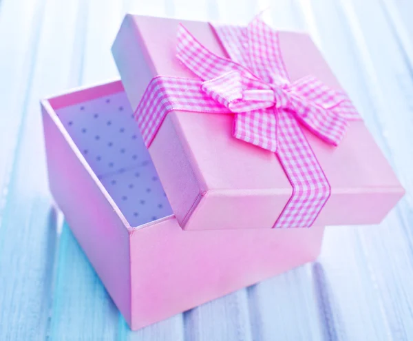 Box for present — Stock Photo, Image