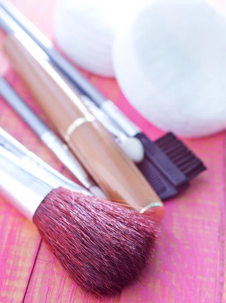 Brushes for cosmetic — Stock Photo, Image