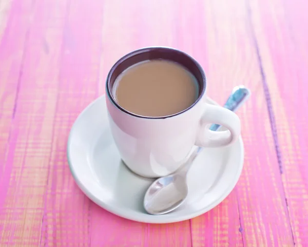 Kawa z mlekiem — Zdjęcie stockowe