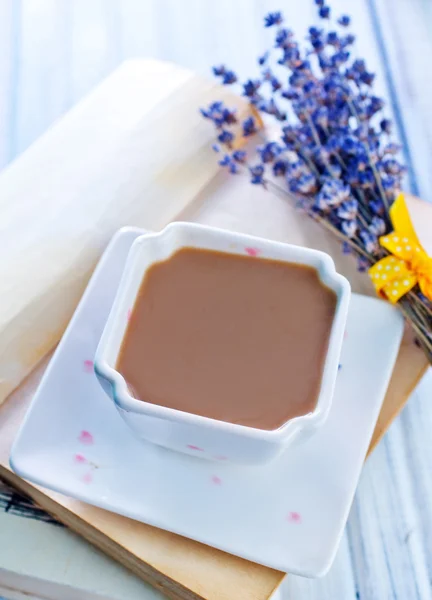 Cocoa in cup — Stock Photo, Image