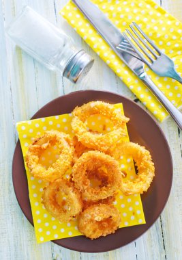 Onion rings clipart