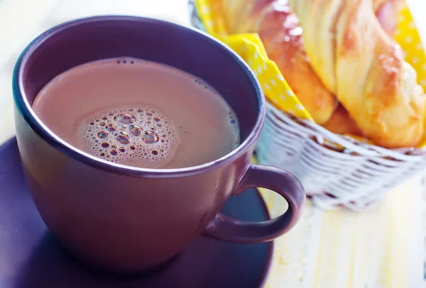 Cocoa in cup — Stock Photo, Image