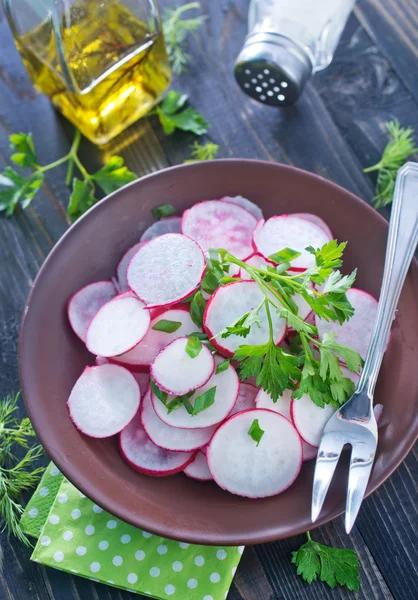 Insalata di ravanello — Foto Stock