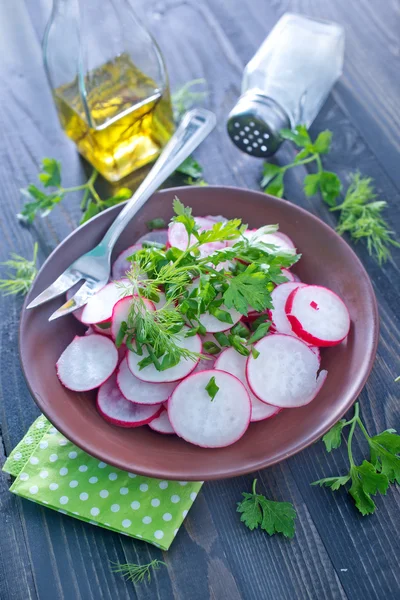 Insalata di ravanello — Foto Stock