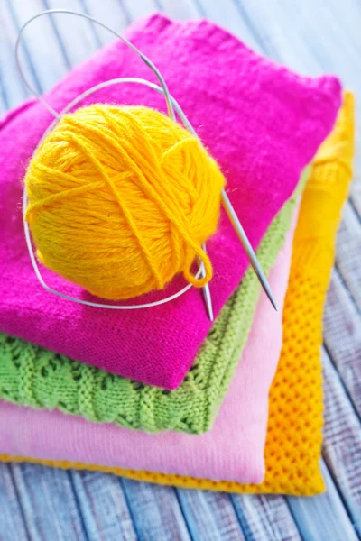 Knitting and craft — Stock Photo, Image