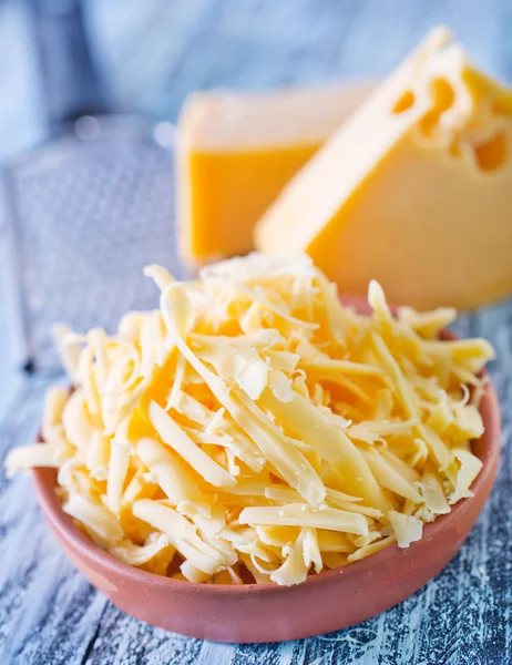 Sliced cheese — Stock Photo, Image