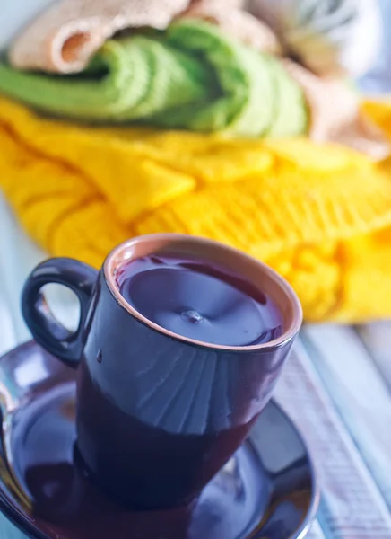 Schwarzer Kaffee — Stockfoto