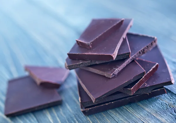 ブラック チョコレート — ストック写真