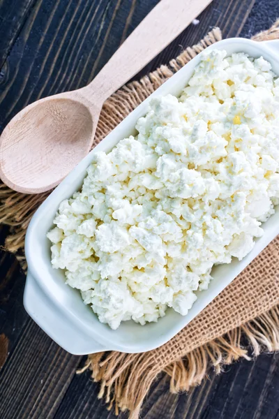 Queso de cabaña — Foto de Stock