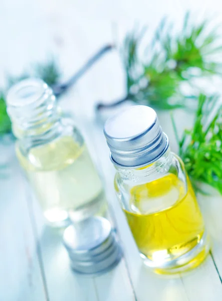 Aroma oil in bottle — Stock Photo, Image