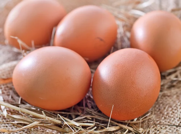 Raw eggs — Stock Photo, Image